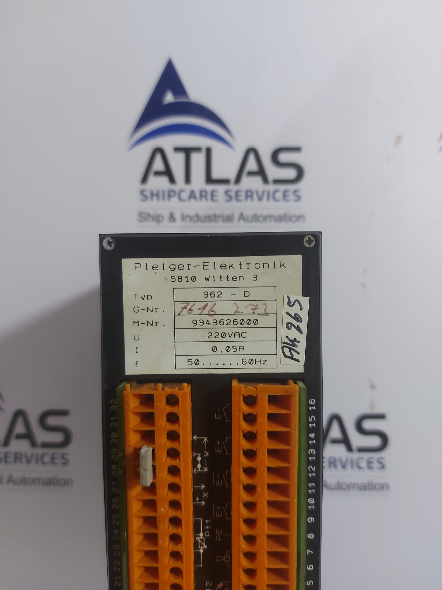 PLEIGER-ELEKTRONIK 362-D CONTROLLER