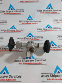 PN400 1.4571 PRESSURE GAUGE SHUT-OFF VALVE