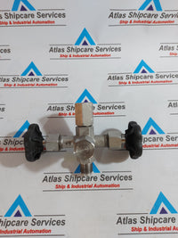 PN400 1.4571 PRESSURE GAUGE SHUT-OFF VALVE