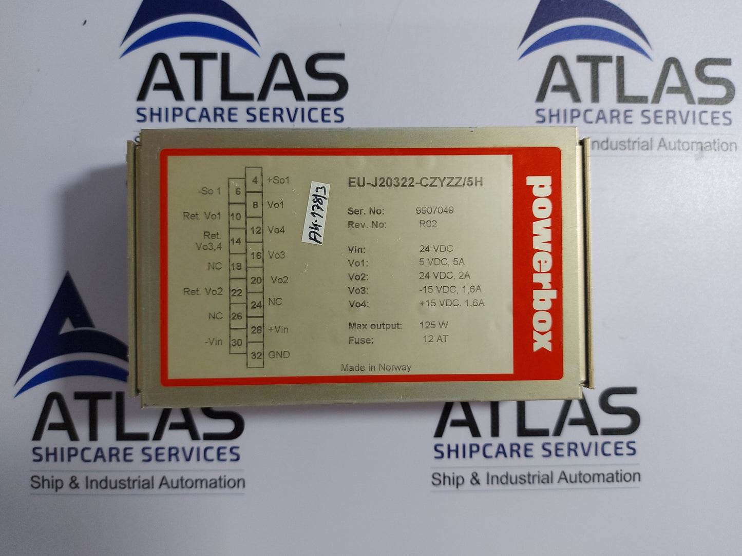 POWERBOX EU-J20322-CZYZZ/5H MULTIPLE OUTPUT POWER SUPPLY