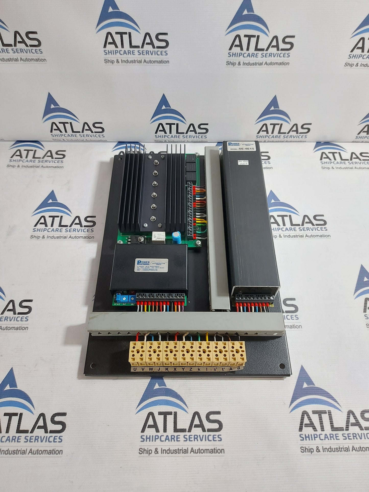 POWER ELECTRONICS SE-4E15 AUTOMATIC VOLTAGE REGULATOR