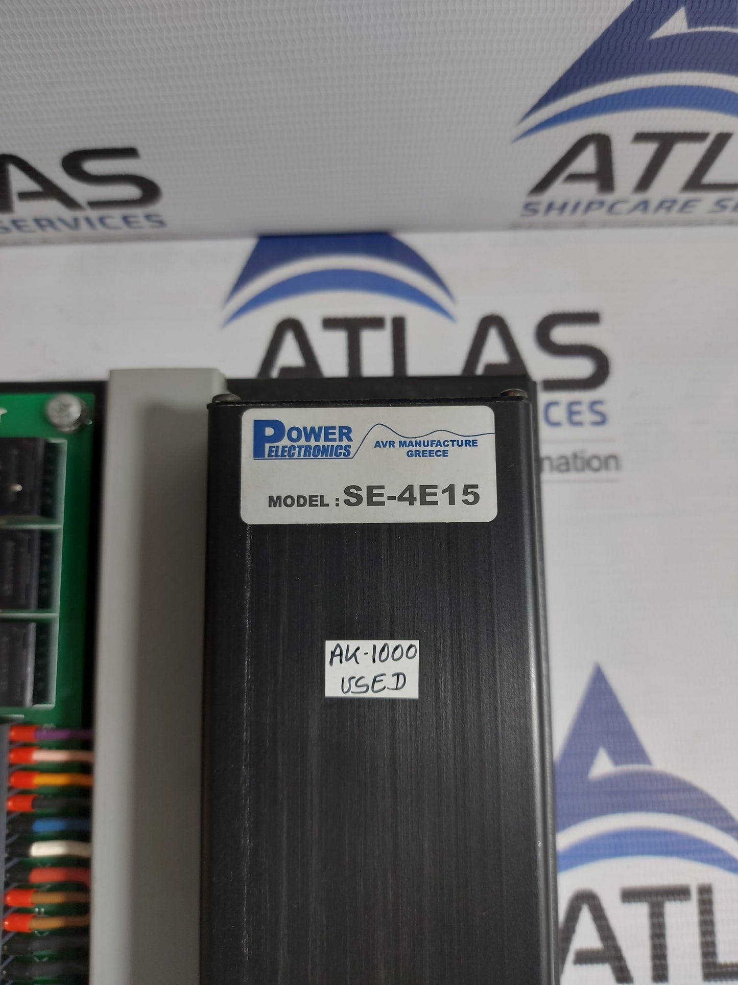 POWER ELECTRONICS SE-4E15 AUTOMATIC VOLTAGE REGULATOR