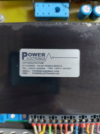 POWER ELECTRONICS SE-4E15 AUTOMATIC VOLTAGE REGULATOR