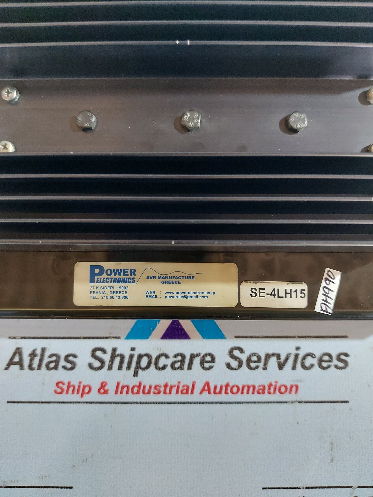 POWER ELECTRONICS SE-4LH15 AVR AUTOMATIC VOLTAGE REGULATOR