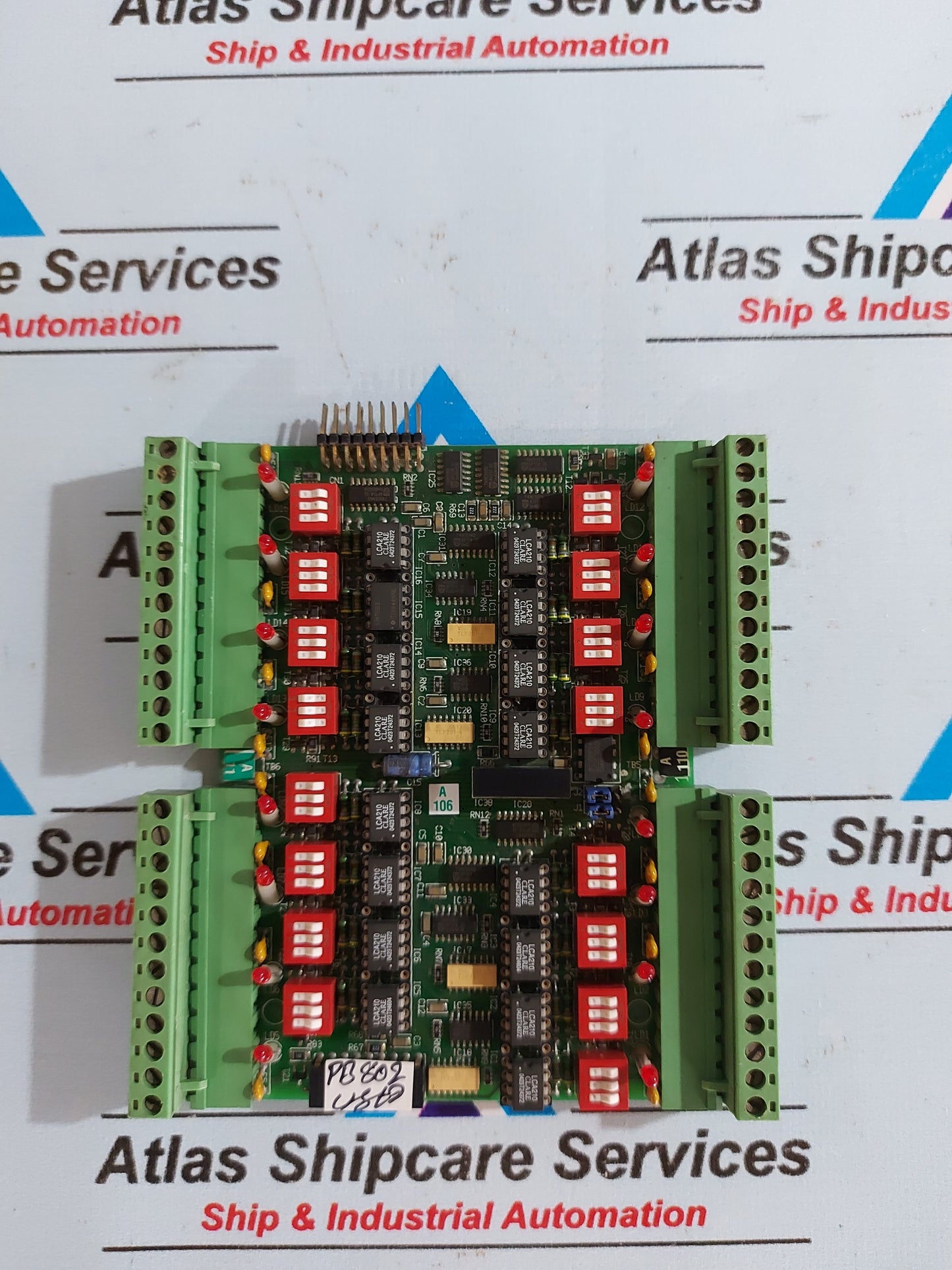 PRAXIS AUTOMATION 20.2.610.711 REV.C PCB CARD