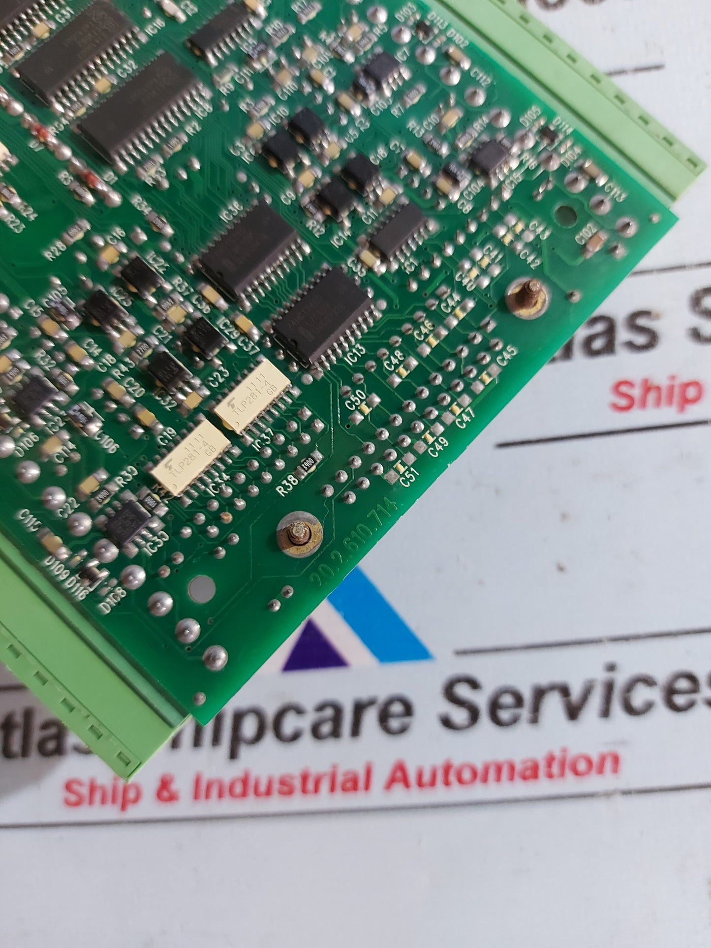 PRAXIS AUTOMATION 20.2.610.714 PCB CARD