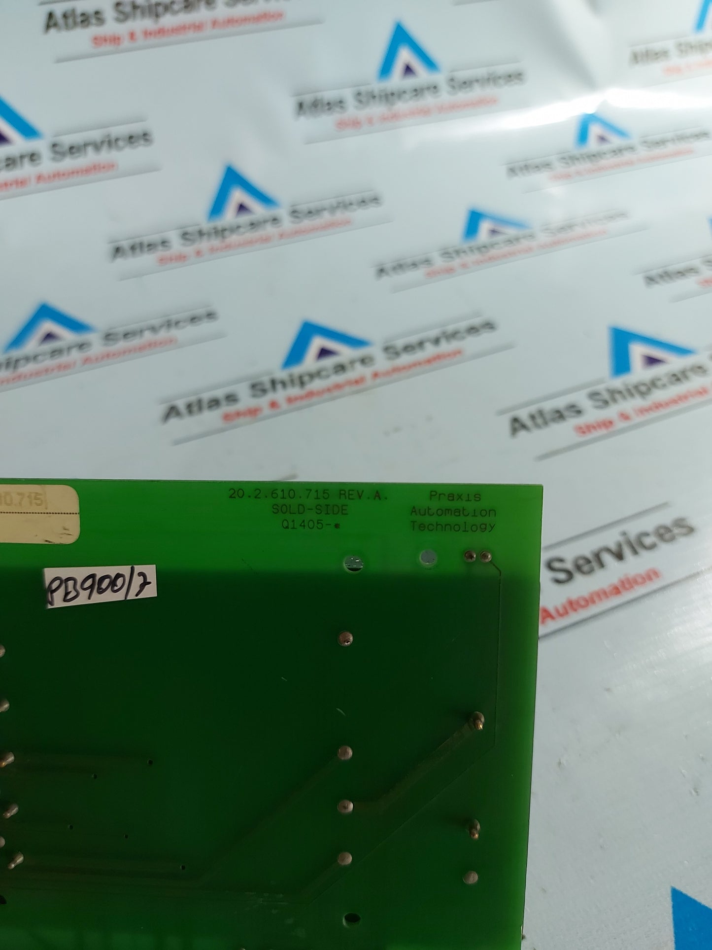 PRAXIS AUTOMATION 91.6.010.715 PCB CARD REV.B