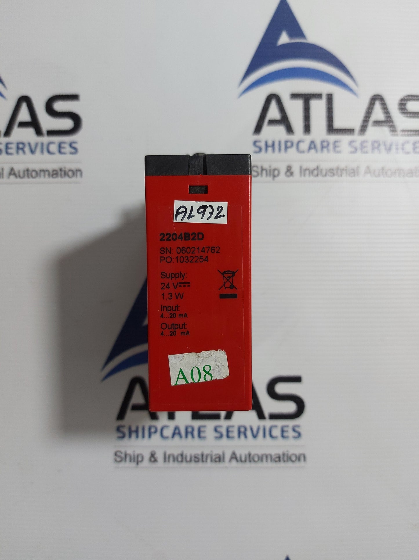 PR ELECTRONICS 2204 ISOLATION AMPLIFIER 2204B2D