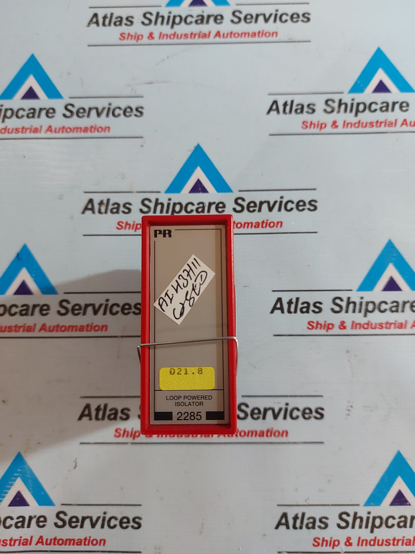PR ELECTRONICS 2285 LOOP POWERED ISOLATOR – Atlas Shipcare Services