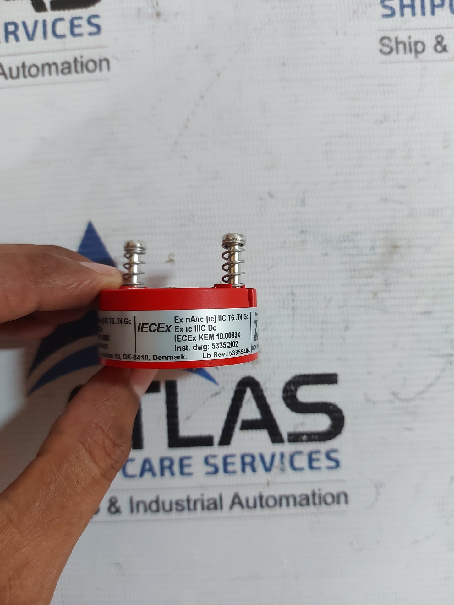 PR ELECTRONICS 5335A TEMPERATURE TRANSMITTER KEMA 03 ATEC 1508X