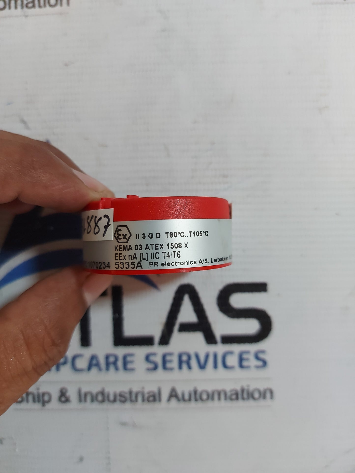 PR ELECTRONICS 5335A TEMPERATURE TRANSMITTER KEMA 03 ATEX 1538