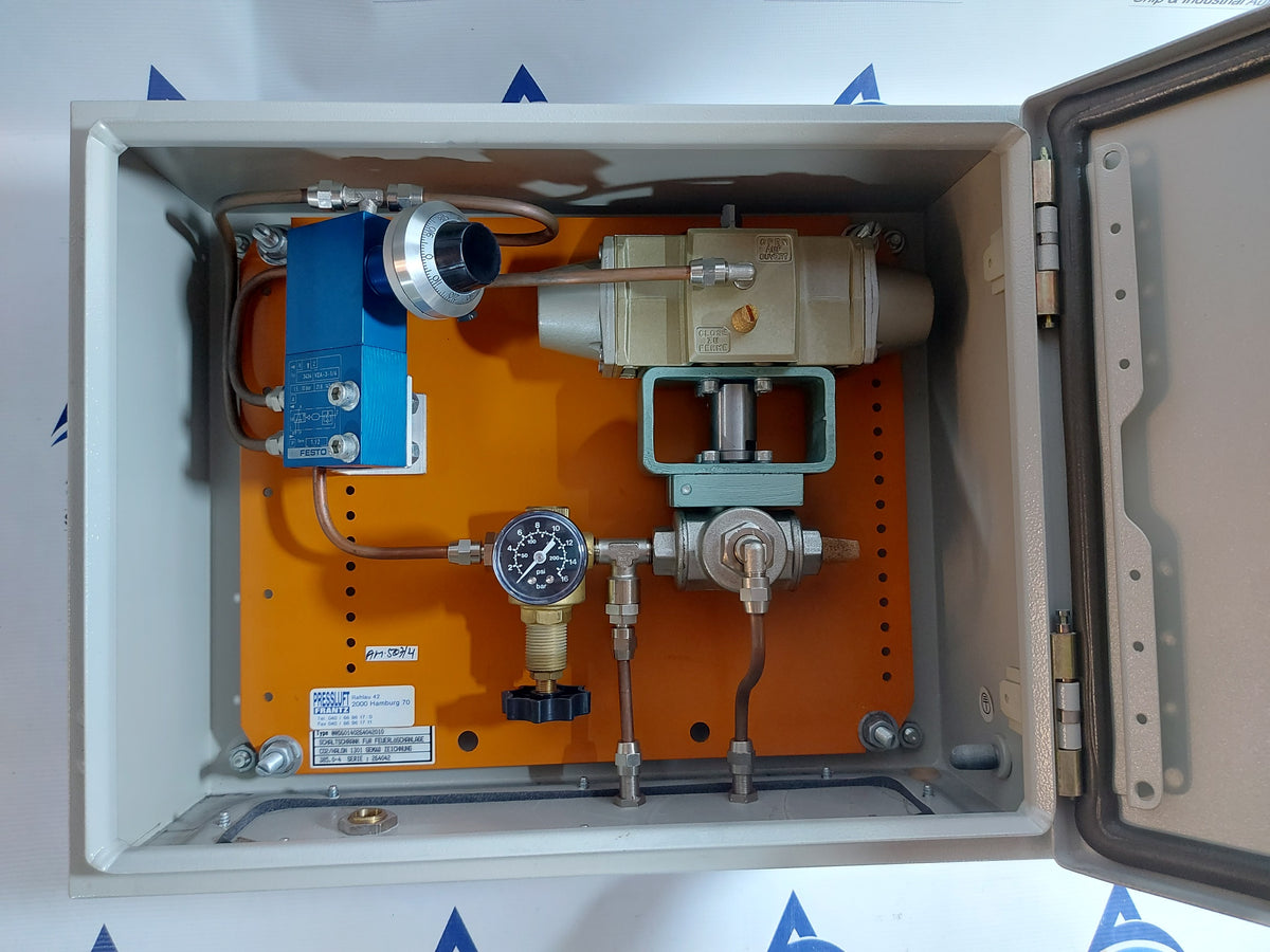 PRESSLUFT FRANTZ @@D60140264042010 CONTROL CABINET FOR FIRE EXTINGUISHING SYSTEM