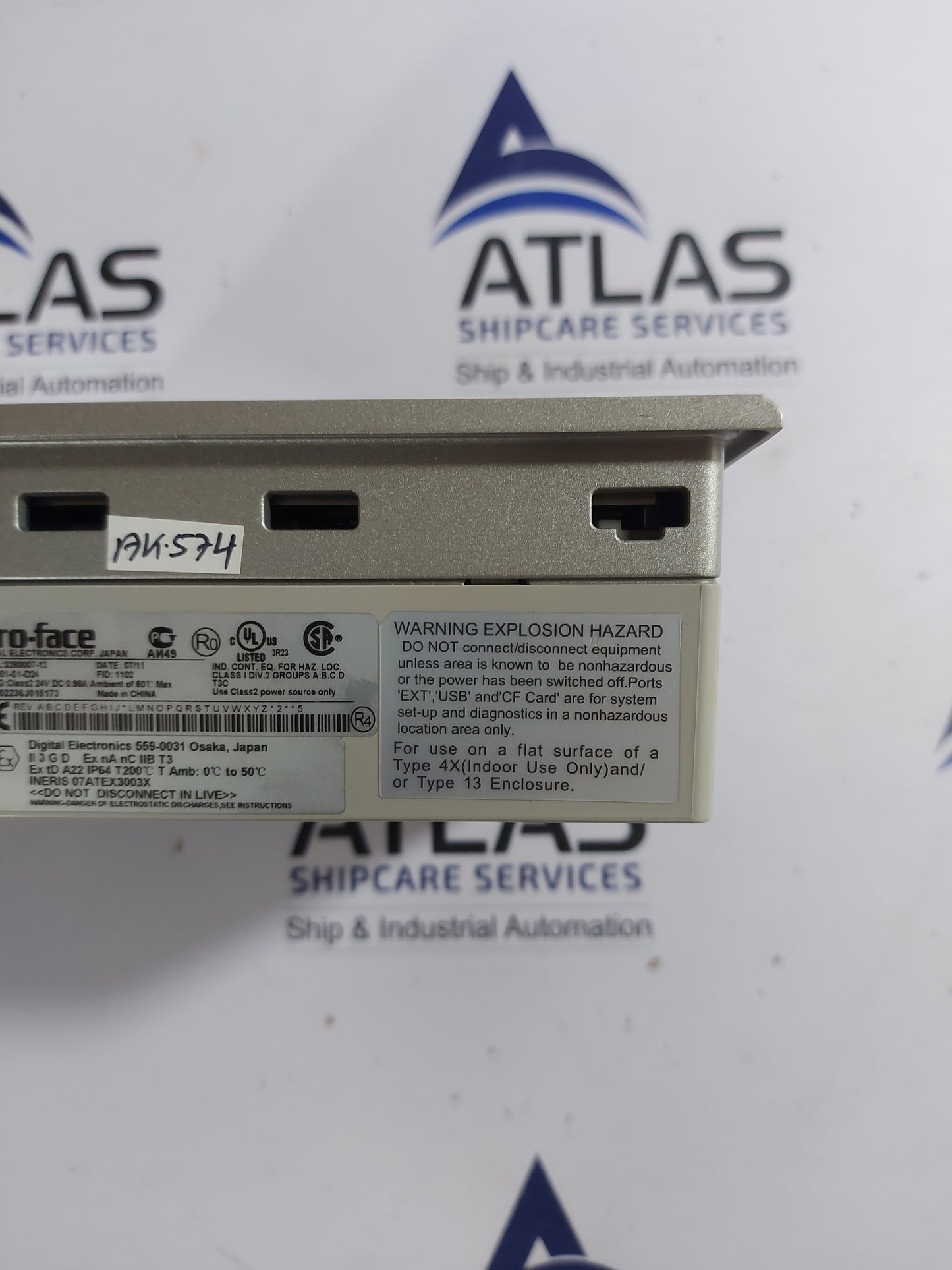 PRO-FACE 3280007-12 DIGITAL INTERFACE PANEL