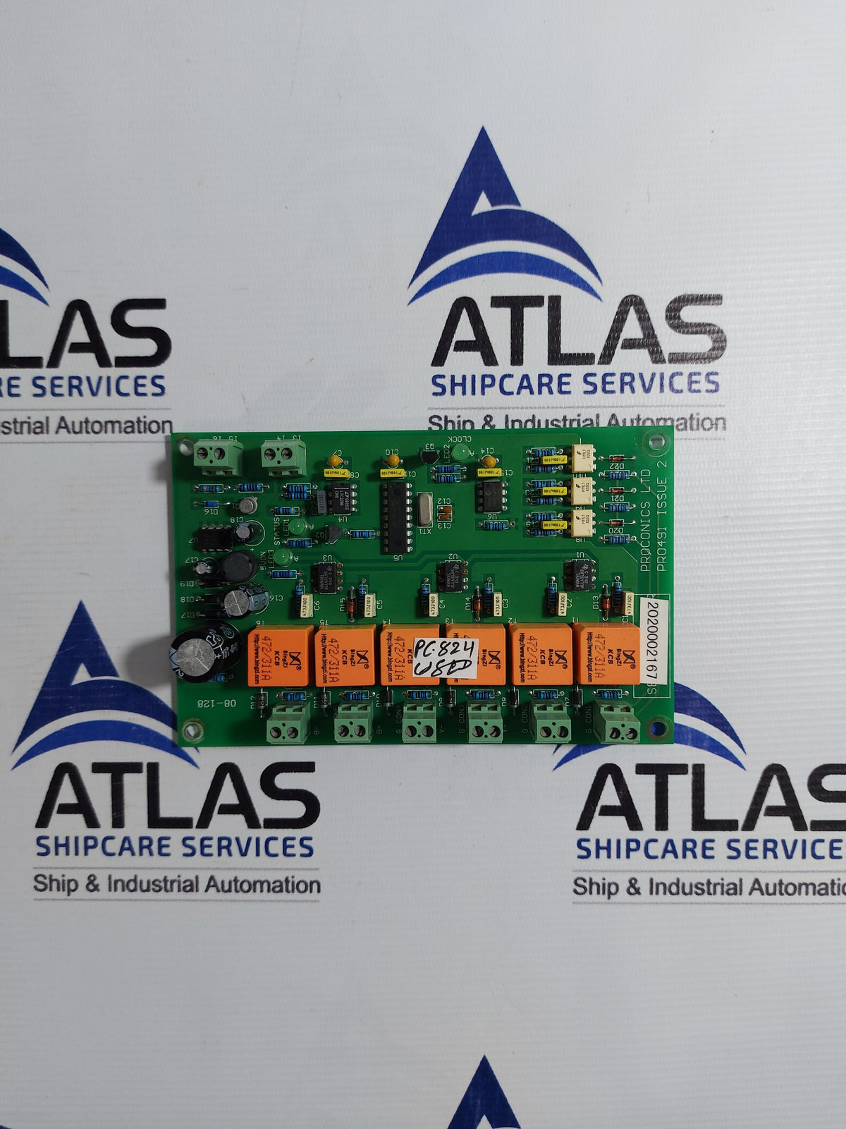 PROCONICS PRO491 ISSUE 2 FIRING CONTROL BOARD