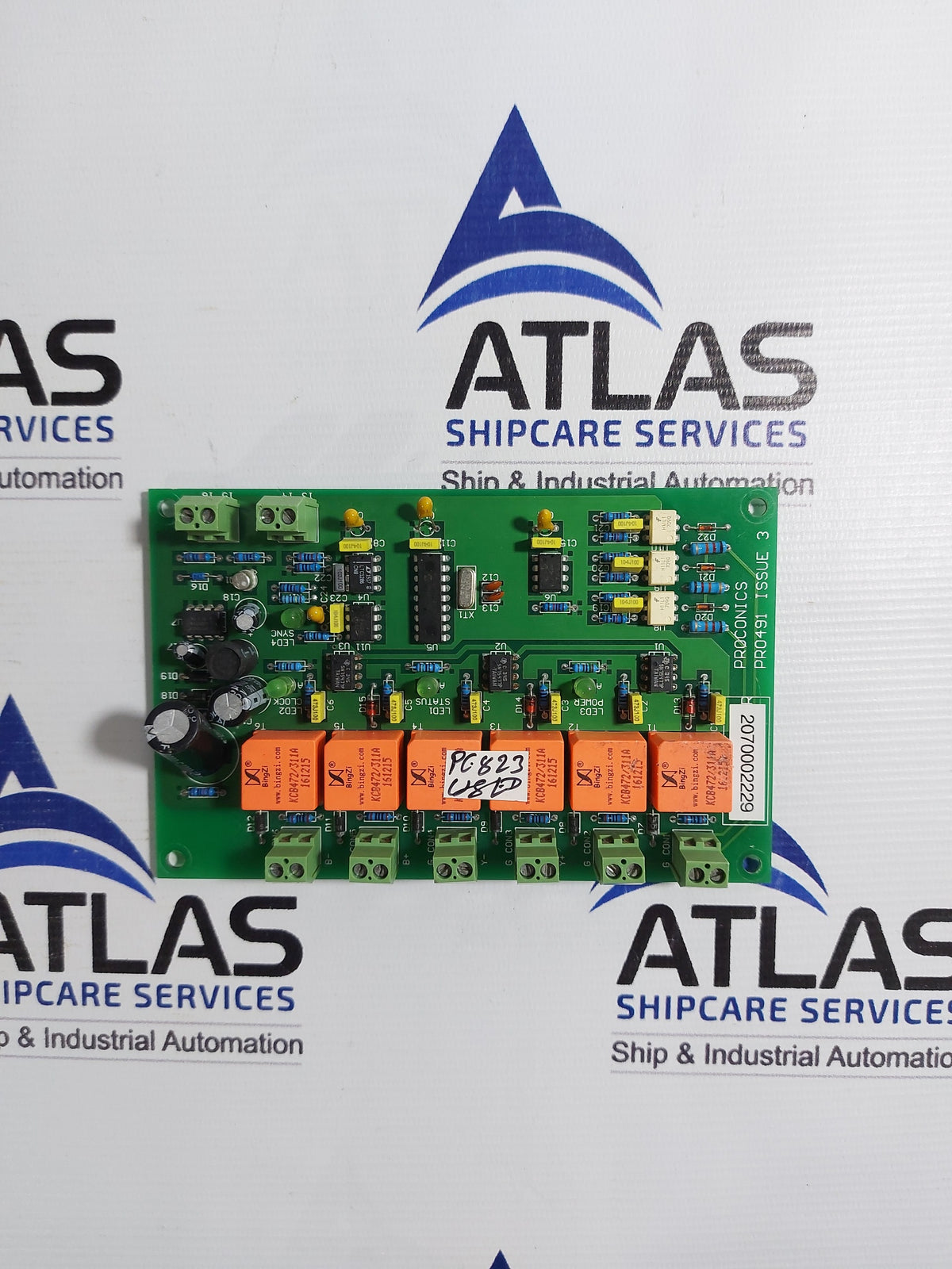 PROCONICS PRO491 ISSUE 3 FIRING CONTROL BOARD