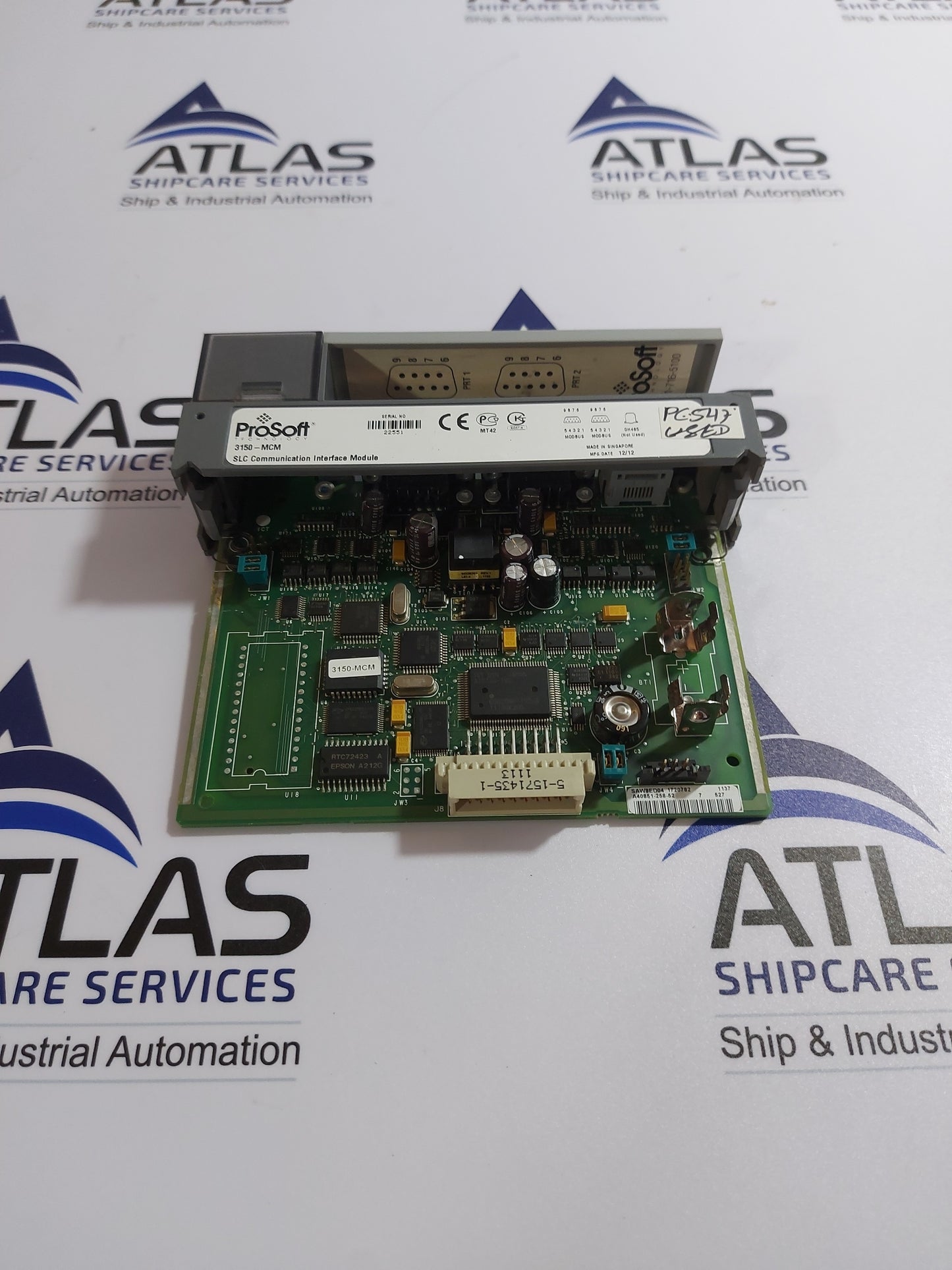 PROSOFT TECHNOLOGY 3150-MCM SLC COMMUNICATION INTERFACE MODULE