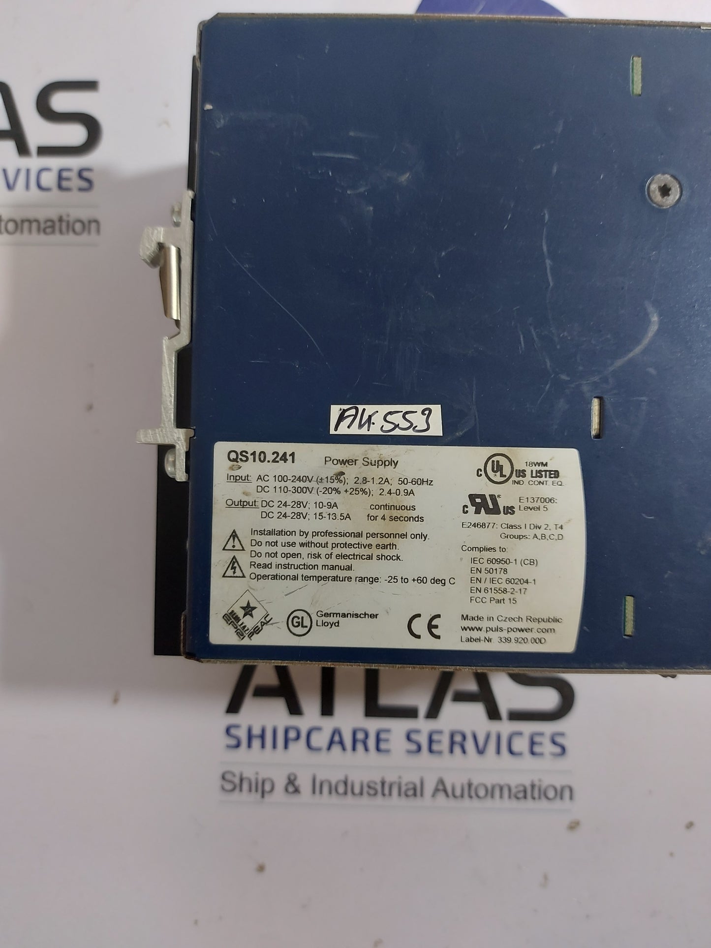 PULS QS10.241 POWER SUPPLY