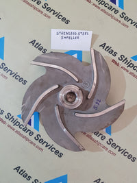 PUMP IMPELLER CAST STAINLESS STEEL 54019