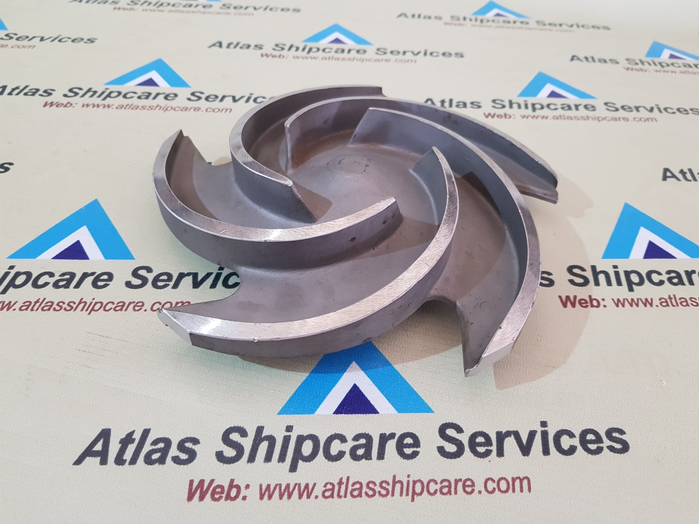 PUMP IMPELLER CAST STAINLESS STEEL 54019
