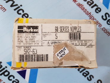Parker SH2-63 Hydraulic Quick Coupling
