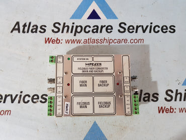 Praxis Automation 98.6.040.701 Field Fiber Converter(Main And Backup)