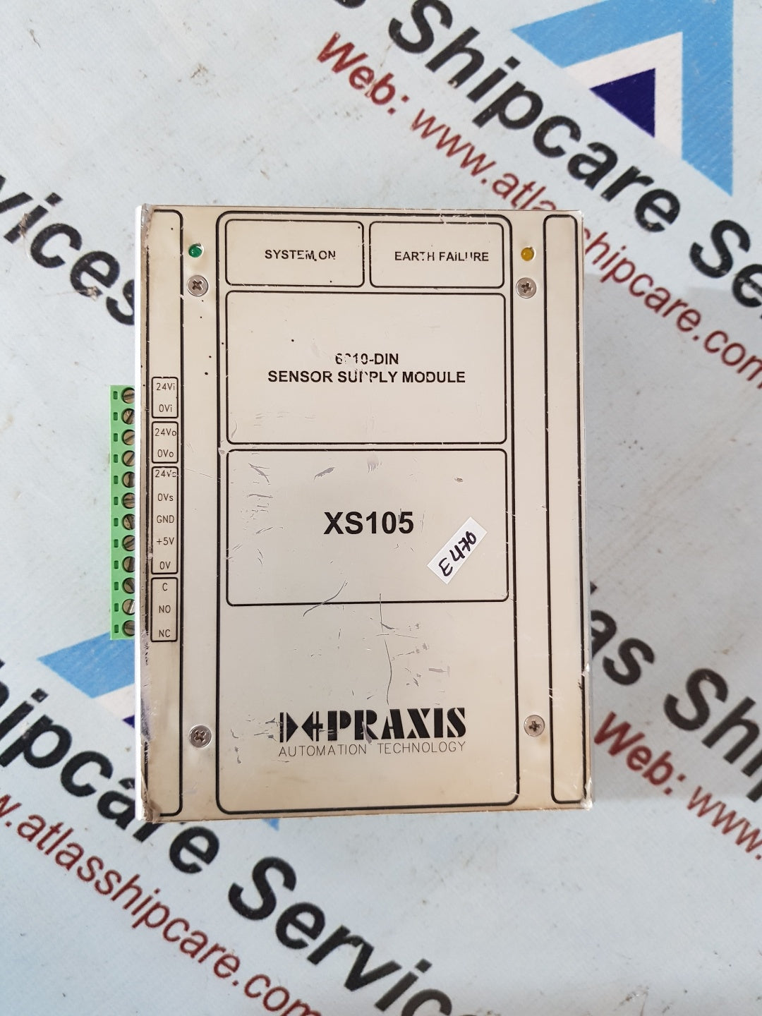 Praxis Automation XS105 Sensor Supply Module