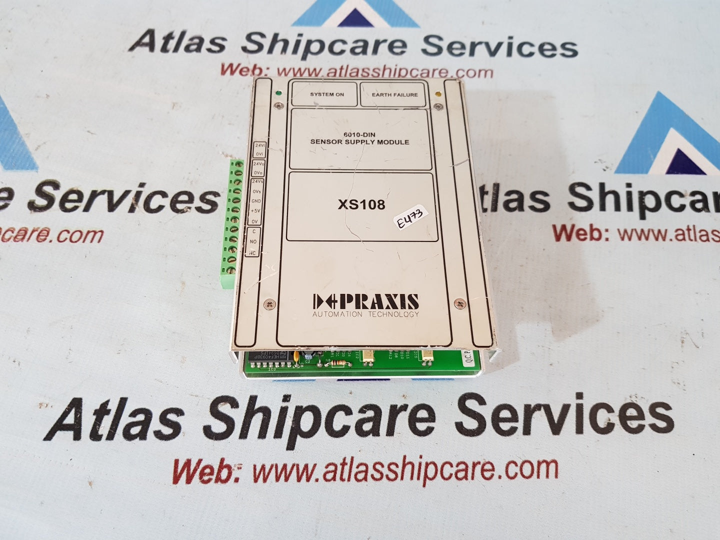 Praxis Automation XS108 Sensor Supply Module