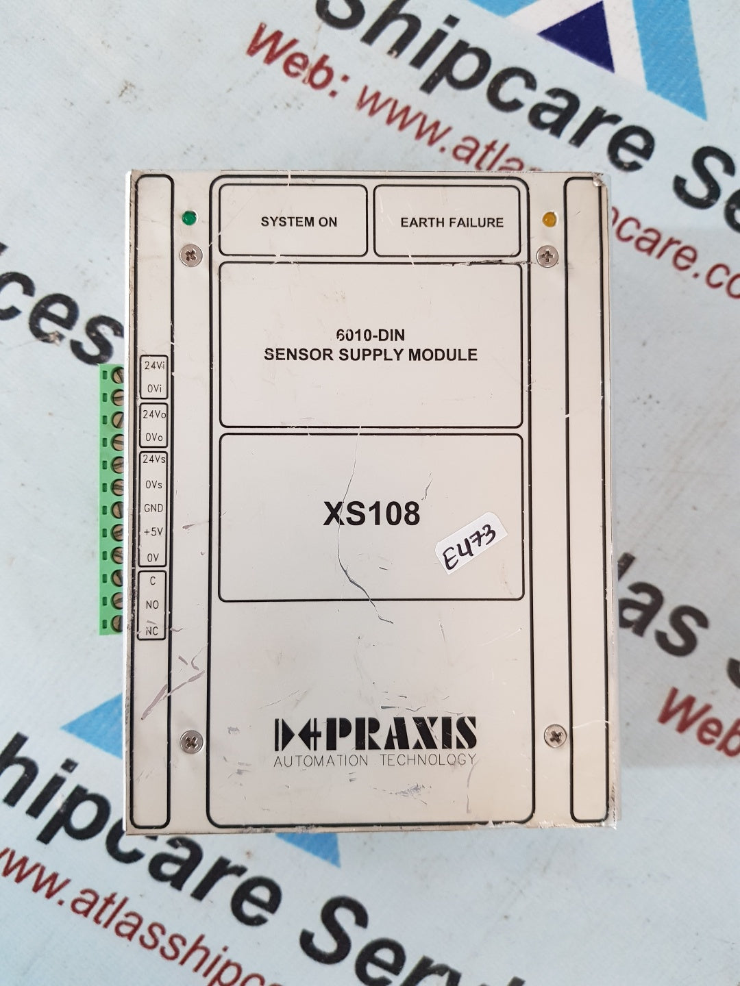 Praxis Automation XS108 Sensor Supply Module