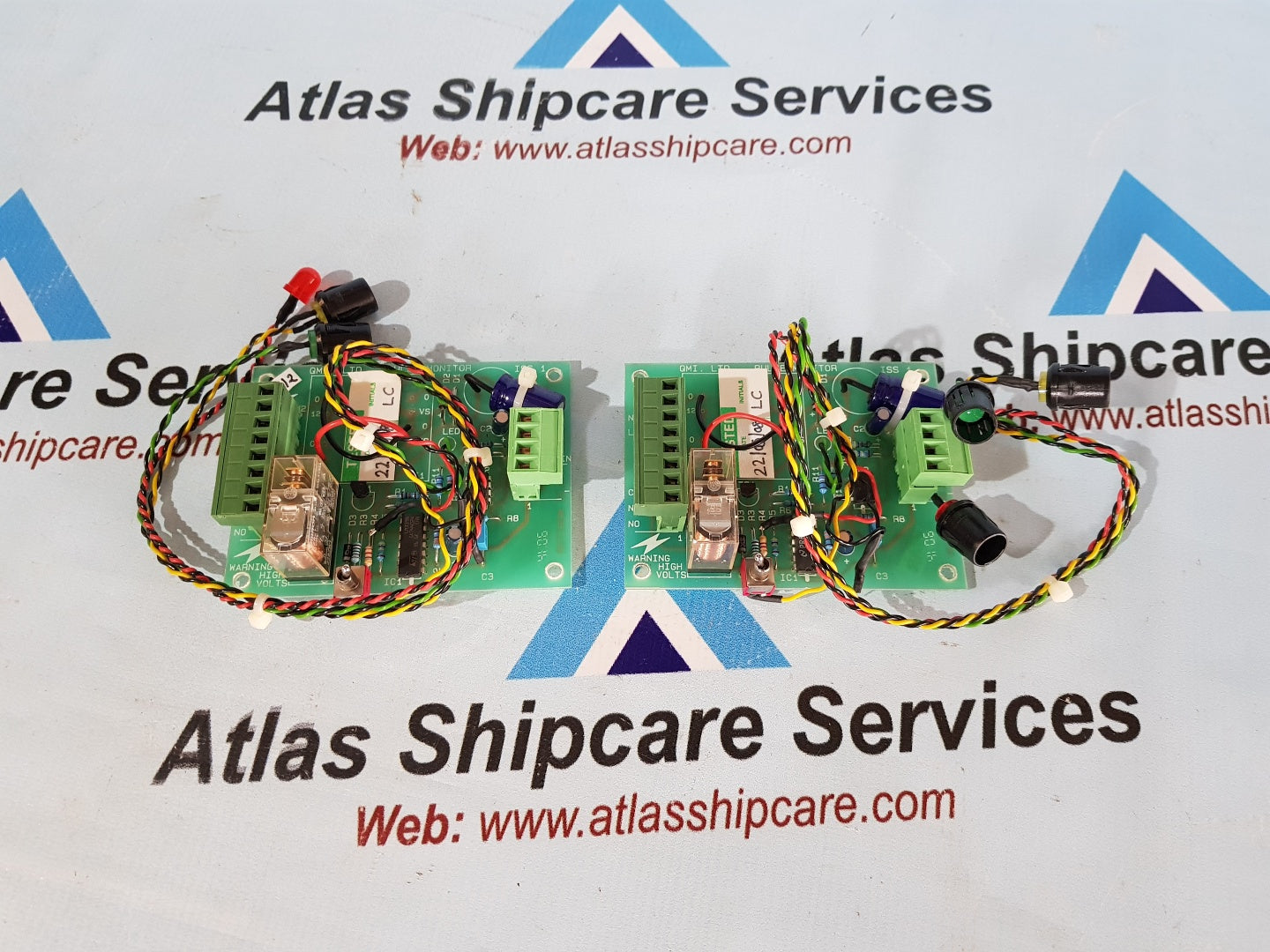 QMI.LTD ISSUE 1 PULSE MONITER PCB CARD