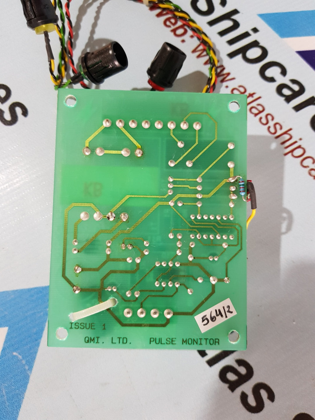QMI.LTD ISSUE 1 PULSE MONITER PCB CARD