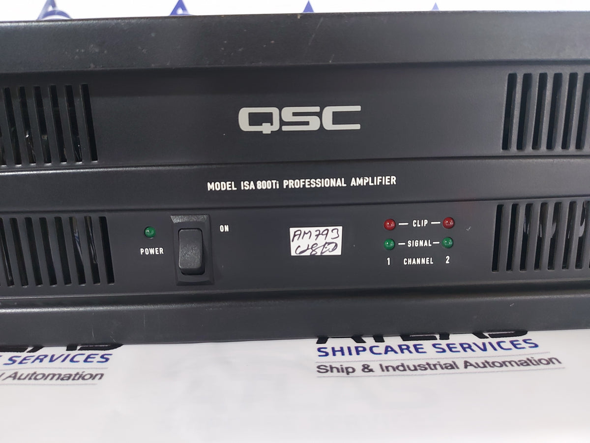 QSC ISA 800Ti PROFESSIONAL AMPLIFIER