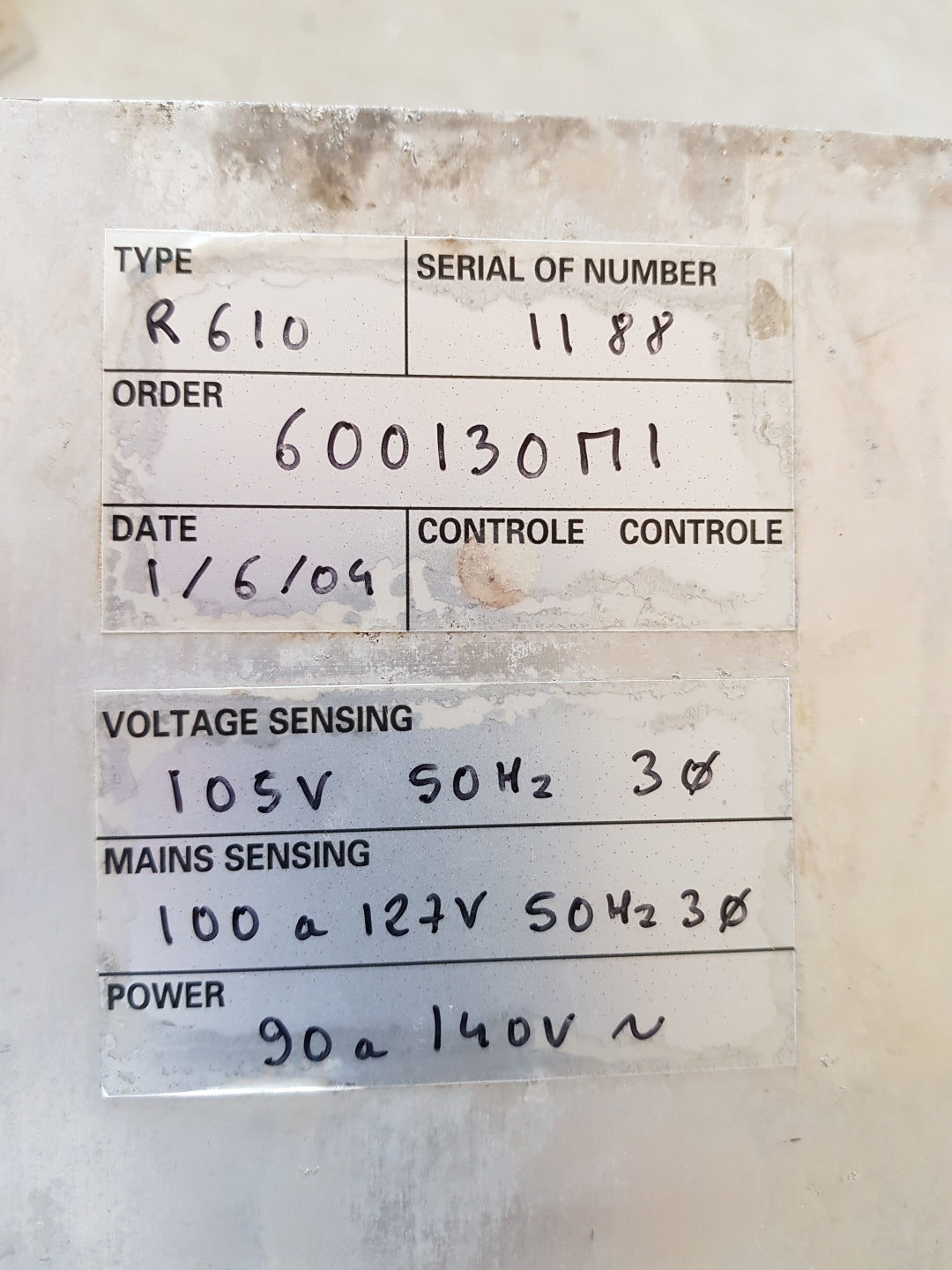 R160 CP 195 008 PCB CARD