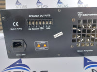 RADYOPANC PAR SERIES MIXER AMPLIFIER