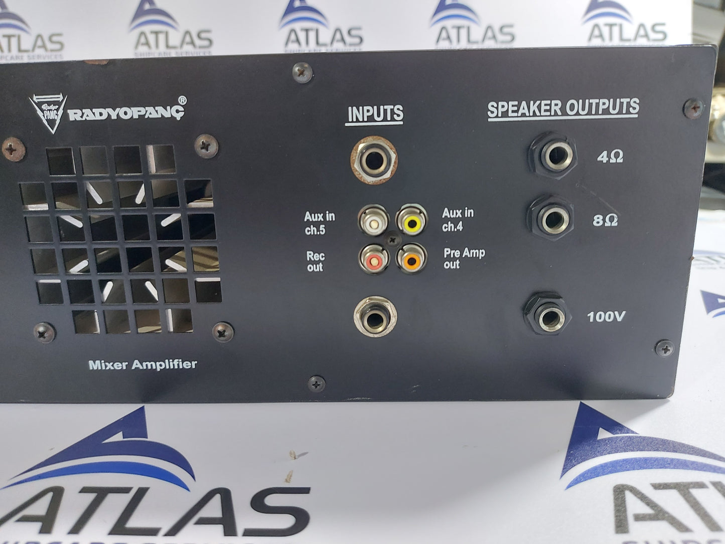 RADYOPANC PAR SERIES MIXER AMPLIFIER