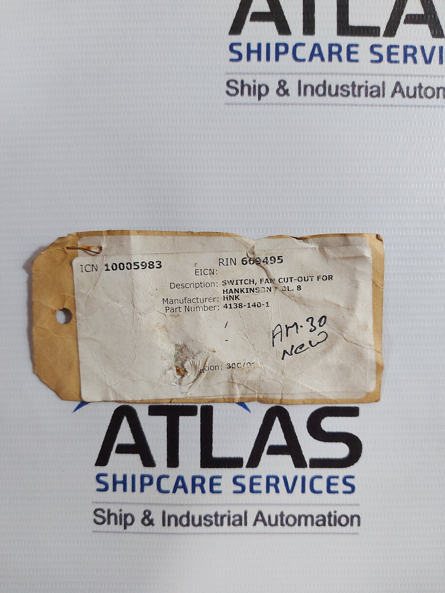 RANCO 020-7006-000 PRESSURE CONTROL SWITCH 4138-140-1