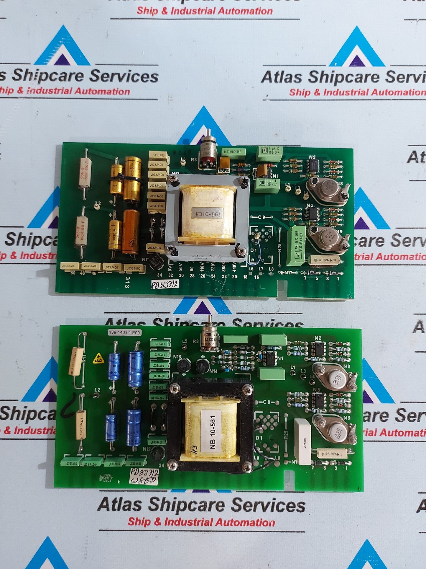 RAYTHEON/ANSCHUTZ KIEL AUTOPILOT PCB AMPLIFIER 130-140.01 ggp