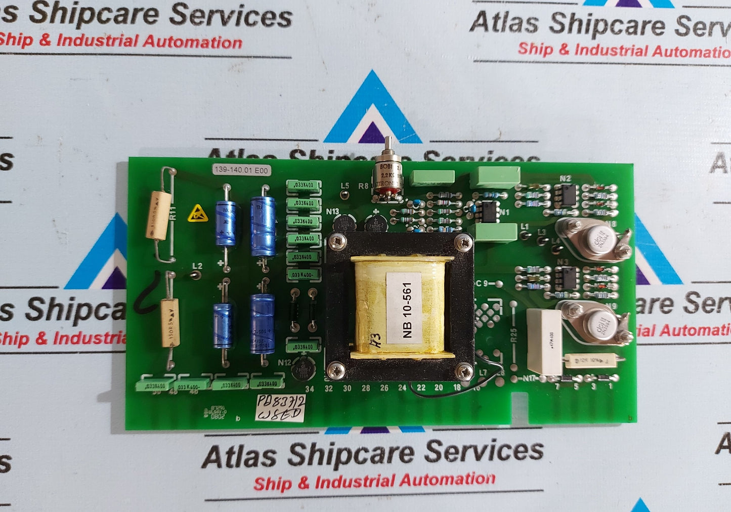 RAYTHEON/ANSCHUTZ KIEL AUTOPILOT PCB AMPLIFIER 130-140.01 ggp