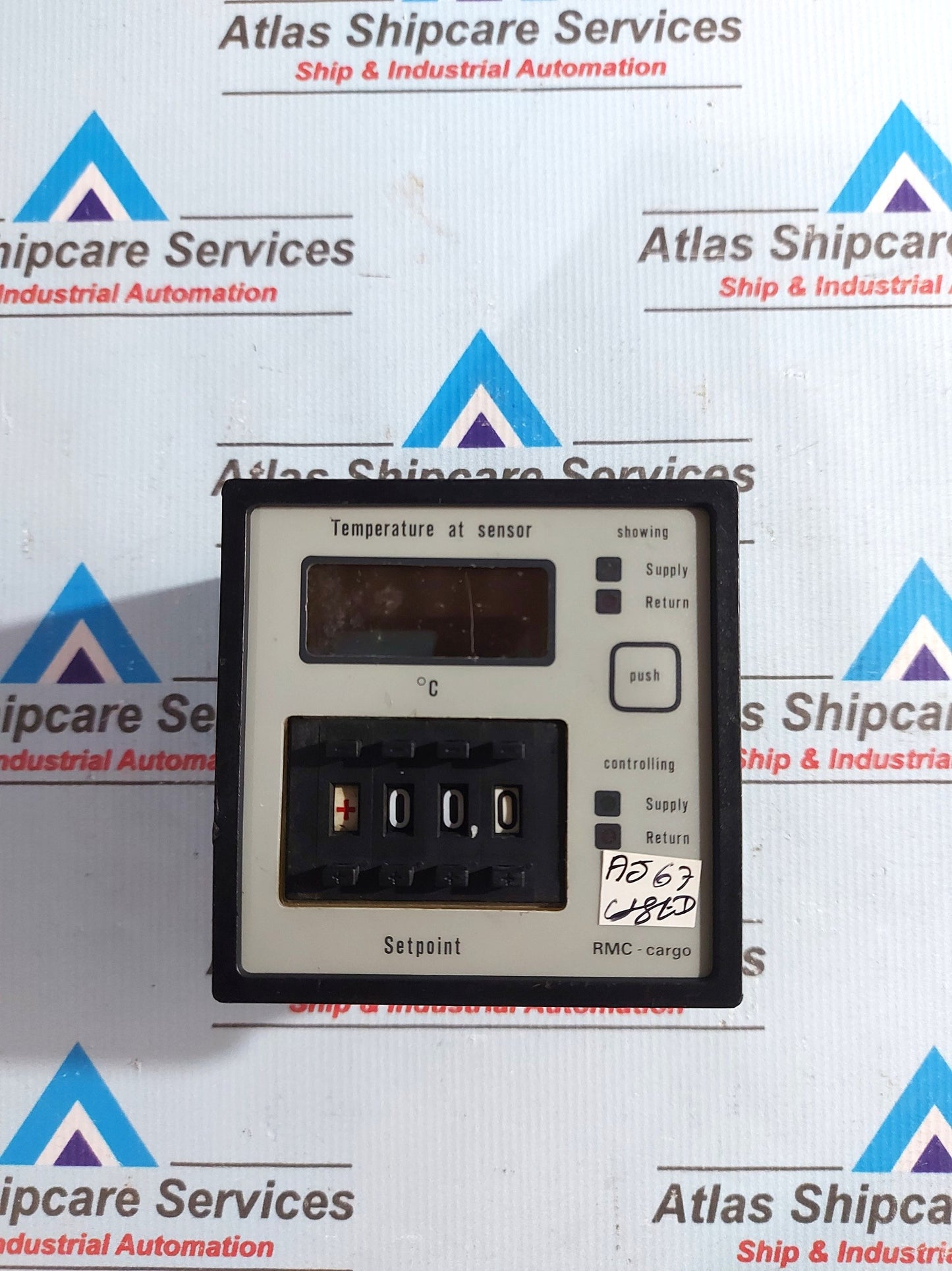 REFRIGERATING MACHINE CONTROLS RMC CARGO PC/DD TEMPERATURE CONTROLLER