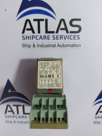 RELECO C4-A 40 D POWER RELAY WITH BASE