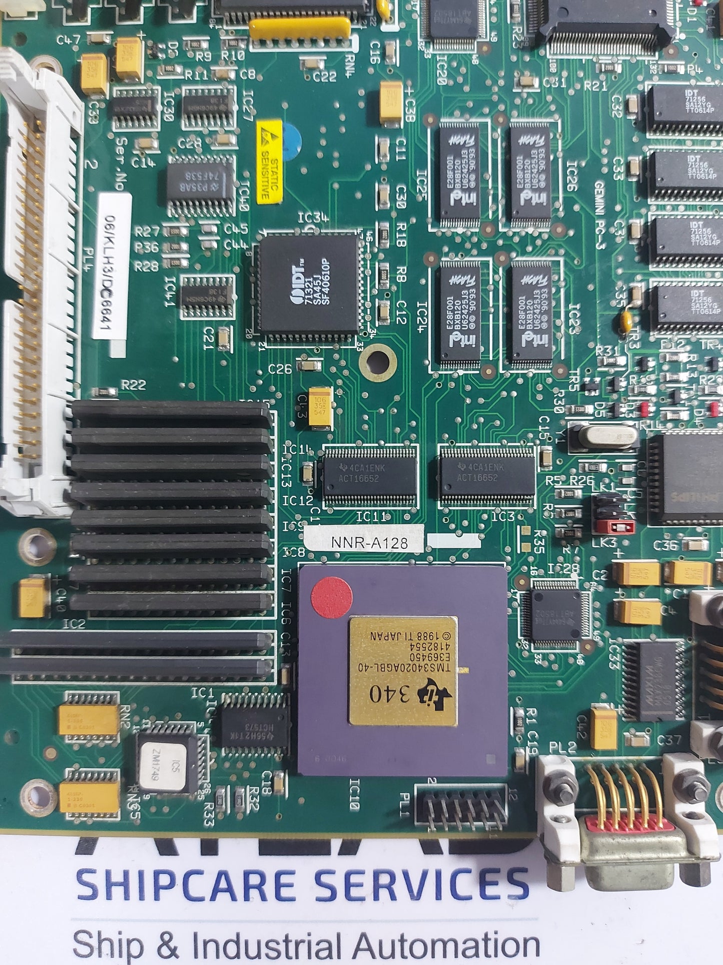 RENEGADE WARRIOR NNR-A128 SPS BOARD ARPA3-2 COMPUTER ISS.0