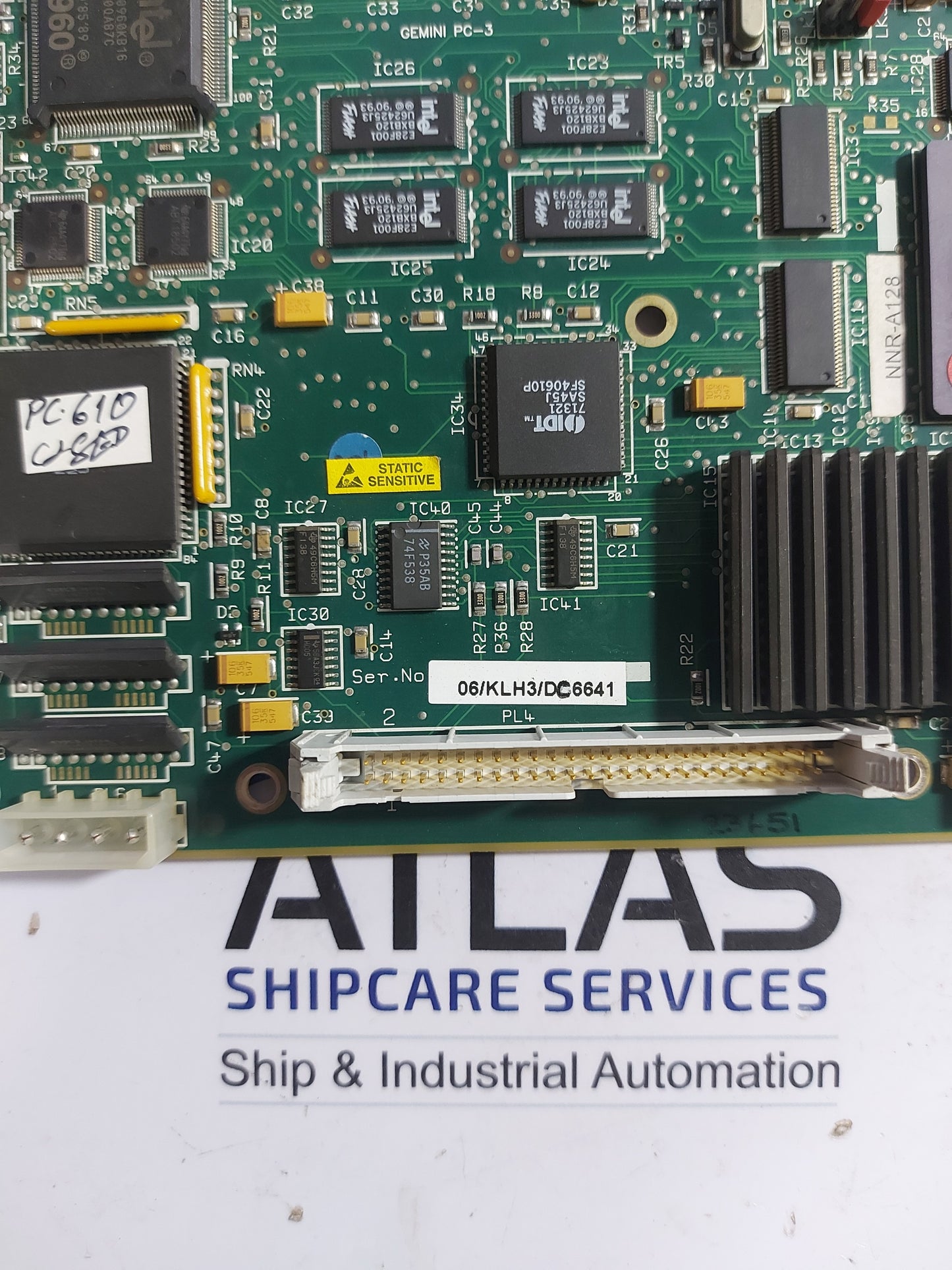 RENEGADE WARRIOR NNR-A128 SPS BOARD ARPA3-2 COMPUTER ISS.0
