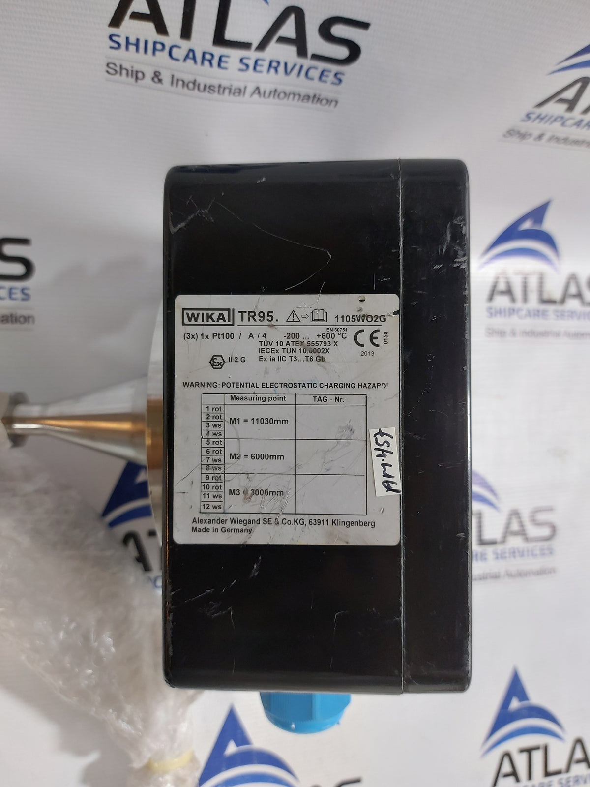 WIKA TR95 RESISTANCE THERMOMETER