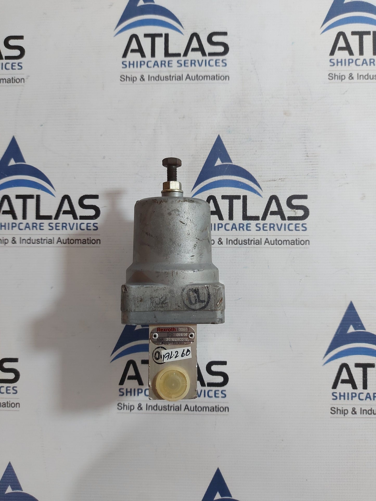 REXROTH 3710290310 3/2 WAY PNEUMATICALLY OPERATED POPPET VALVE