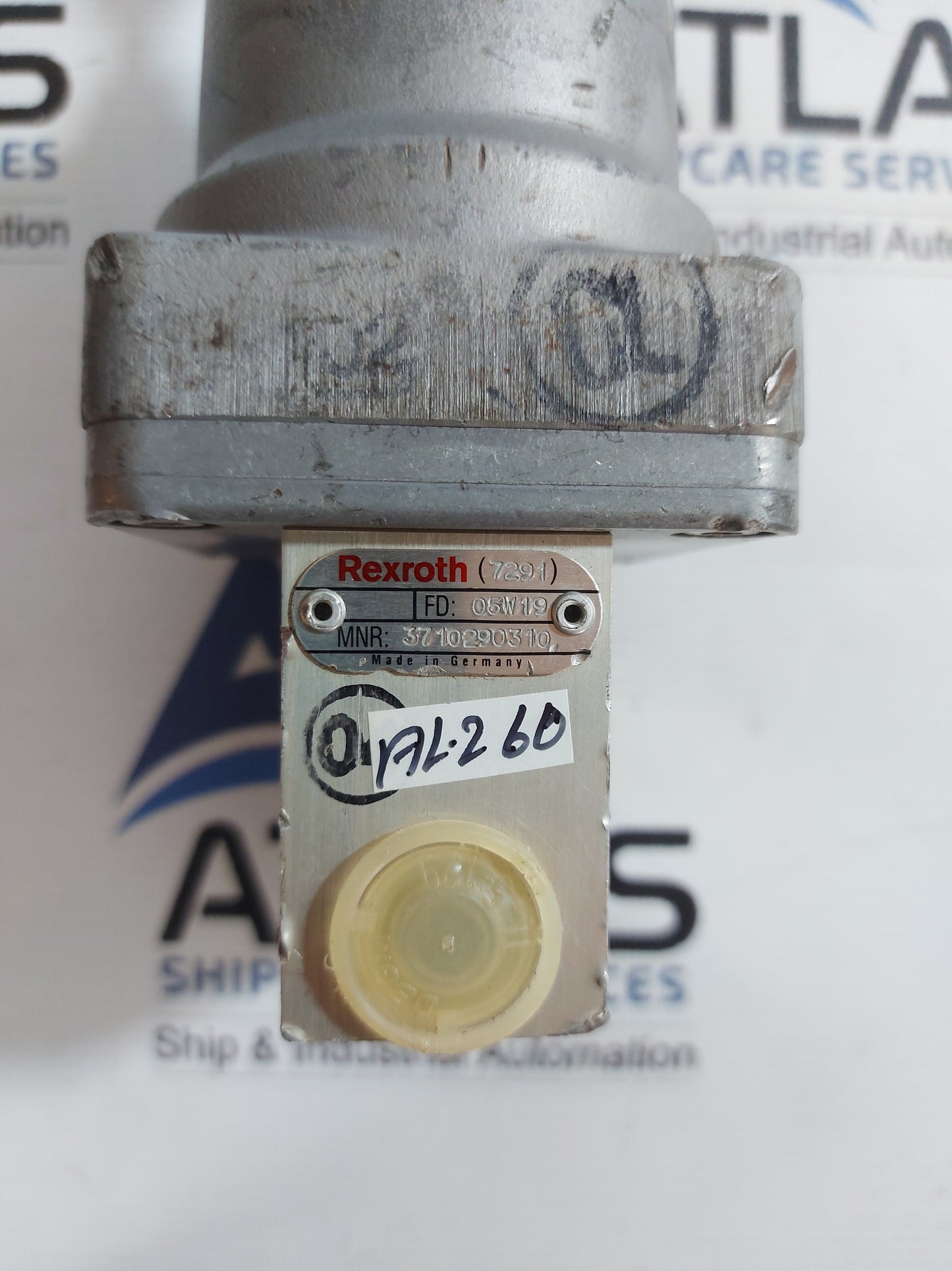 REXROTH 3710290310 3/2 WAY PNEUMATICALLY OPERATED POPPET VALVE