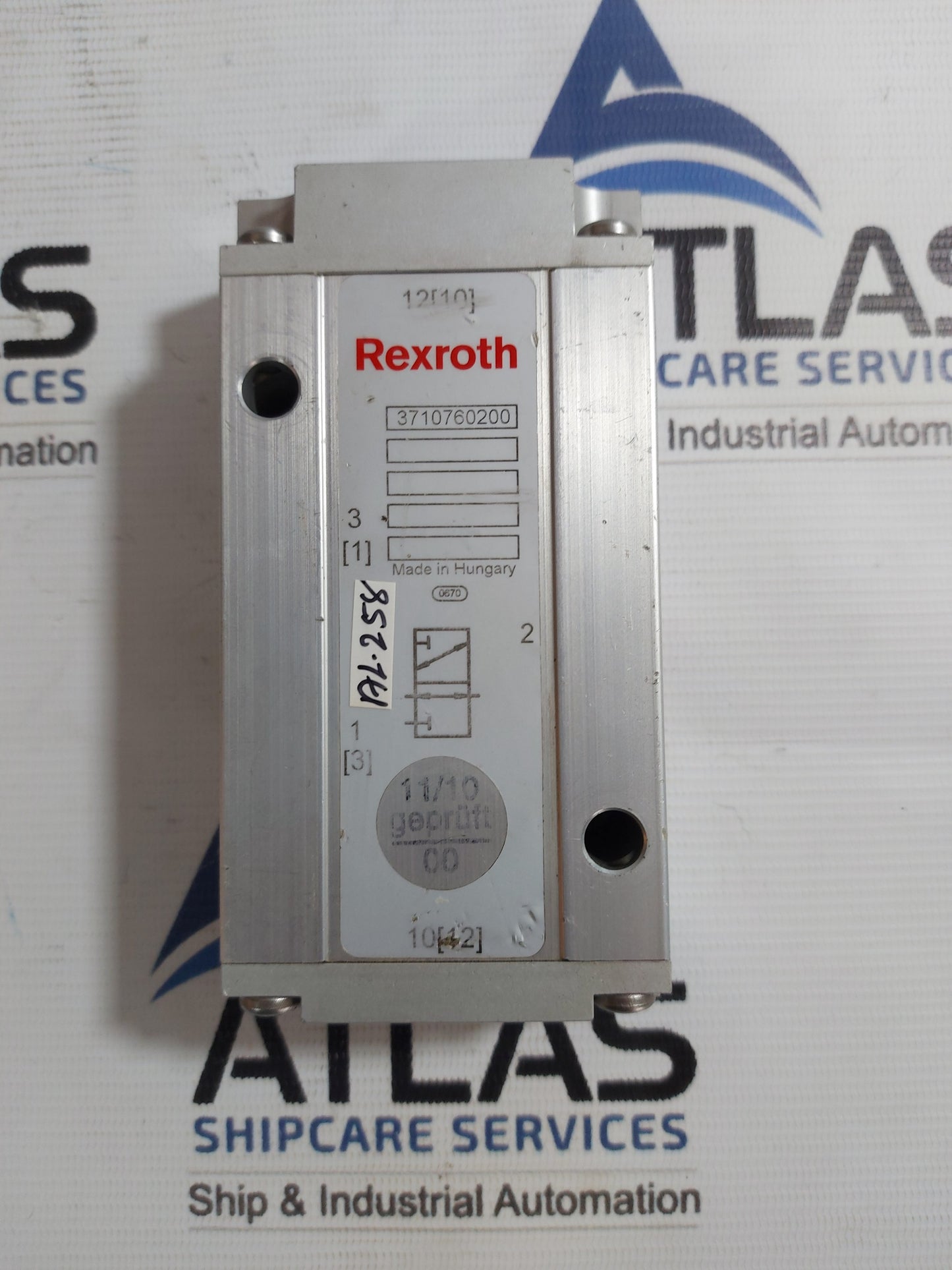 REXROTH 3710760200 PNEUMATIC DIRECTIONAL VALVE