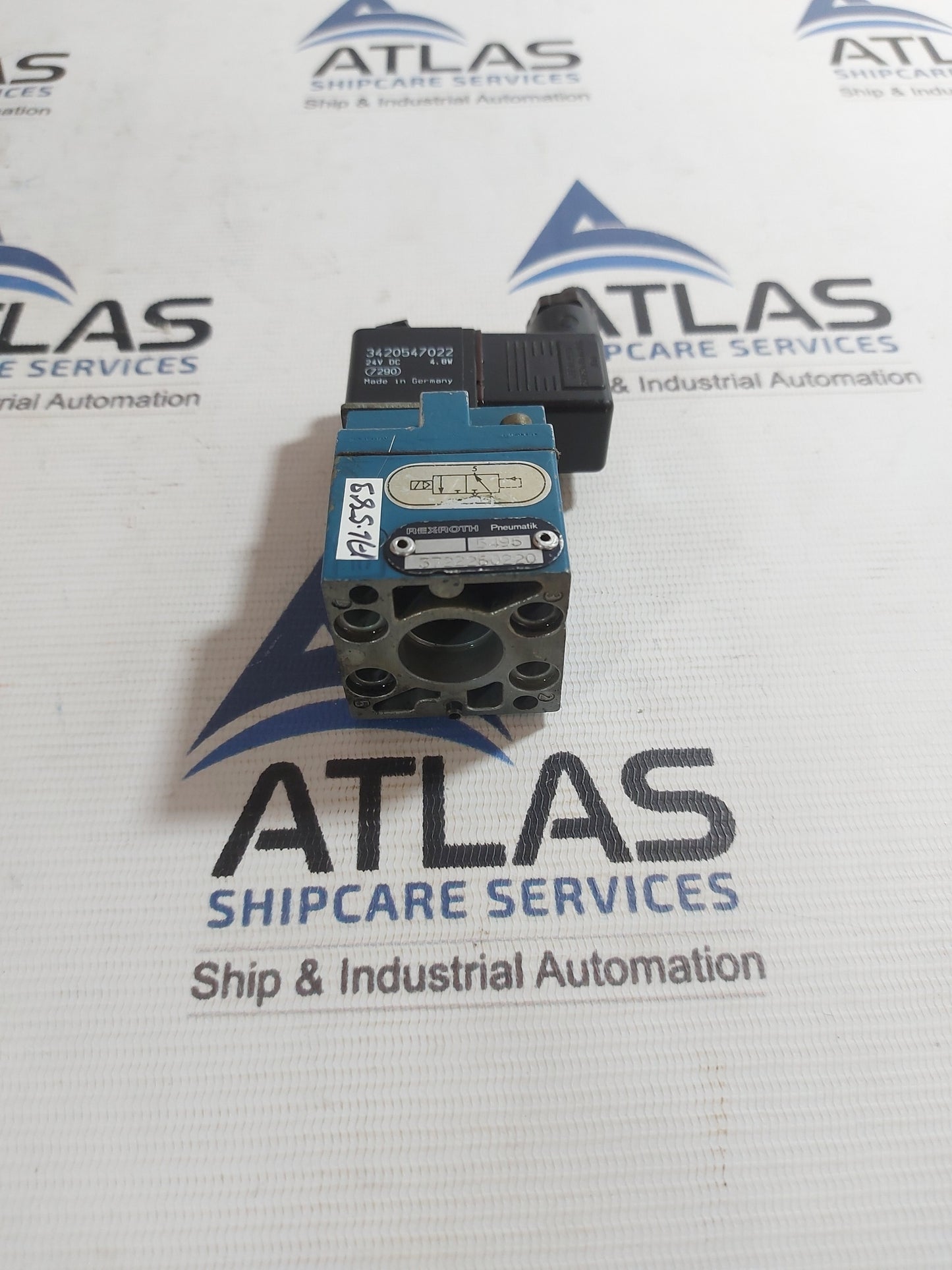 REXROTH 3722260220 PNEUMATIC DIRECTIONAL VALVE
