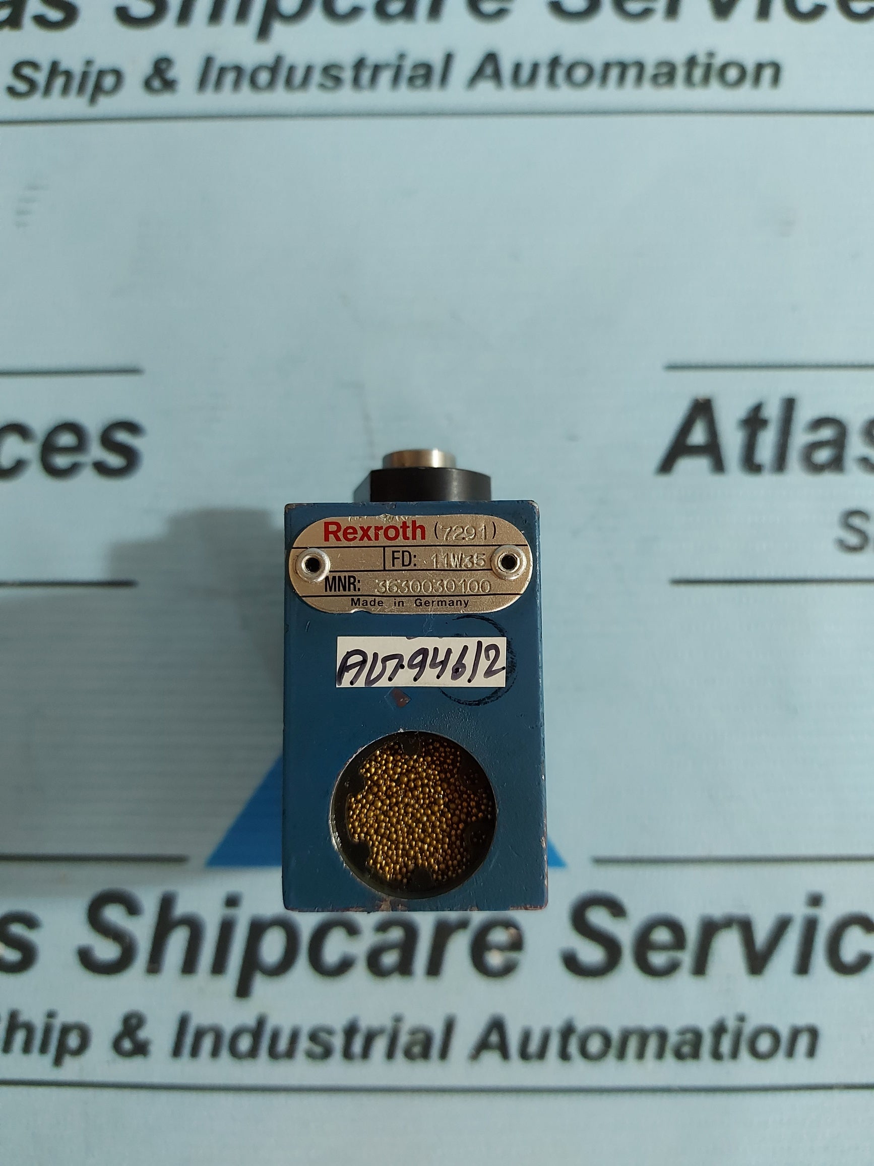 Rex 7291 REXROTH 7291 CONTROL VALVE 3630030100 – Atlas Shipcare Services