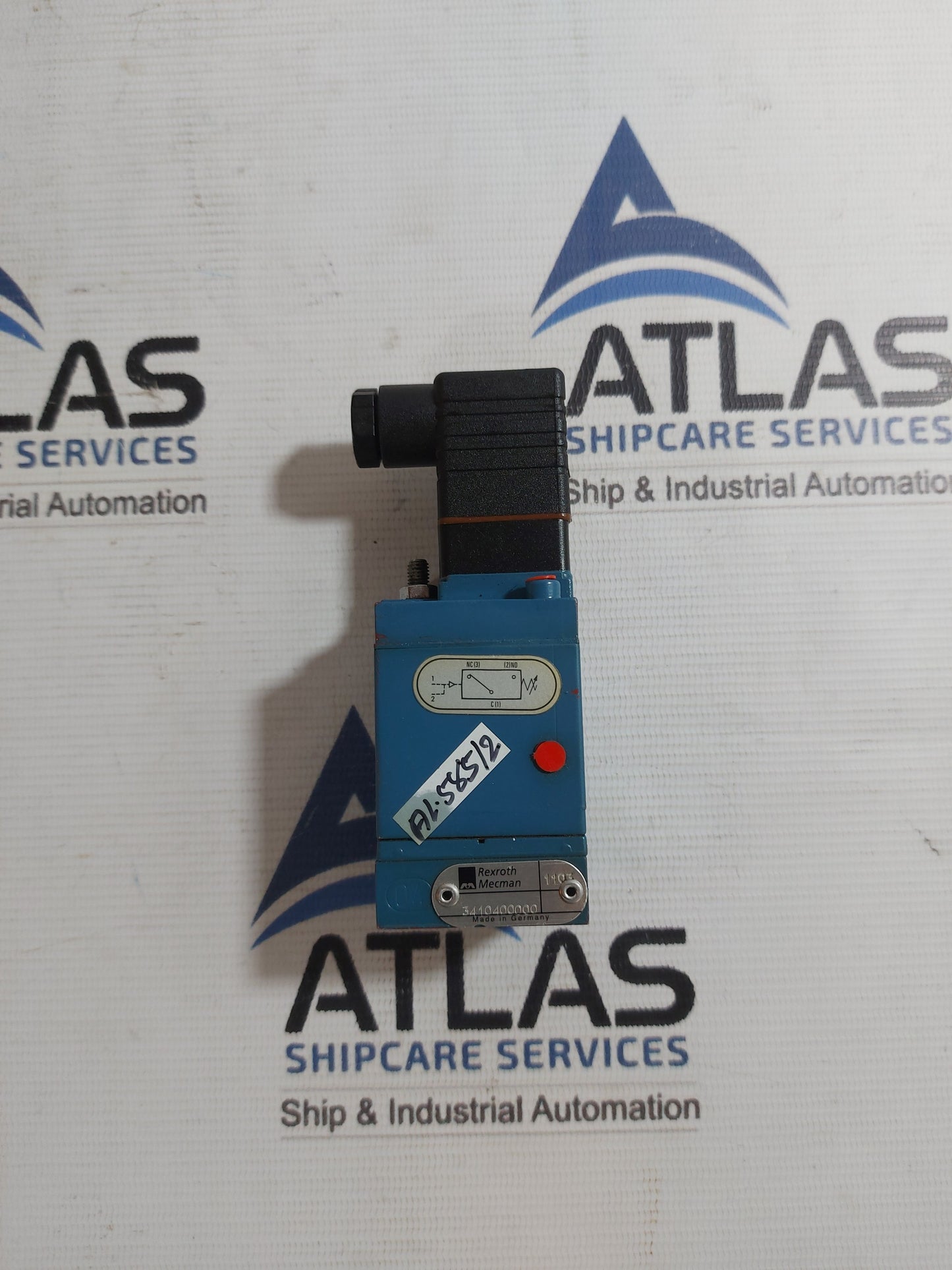 REXROTH MECMAN 3410400000 PRESSURE CONTROL VALVE