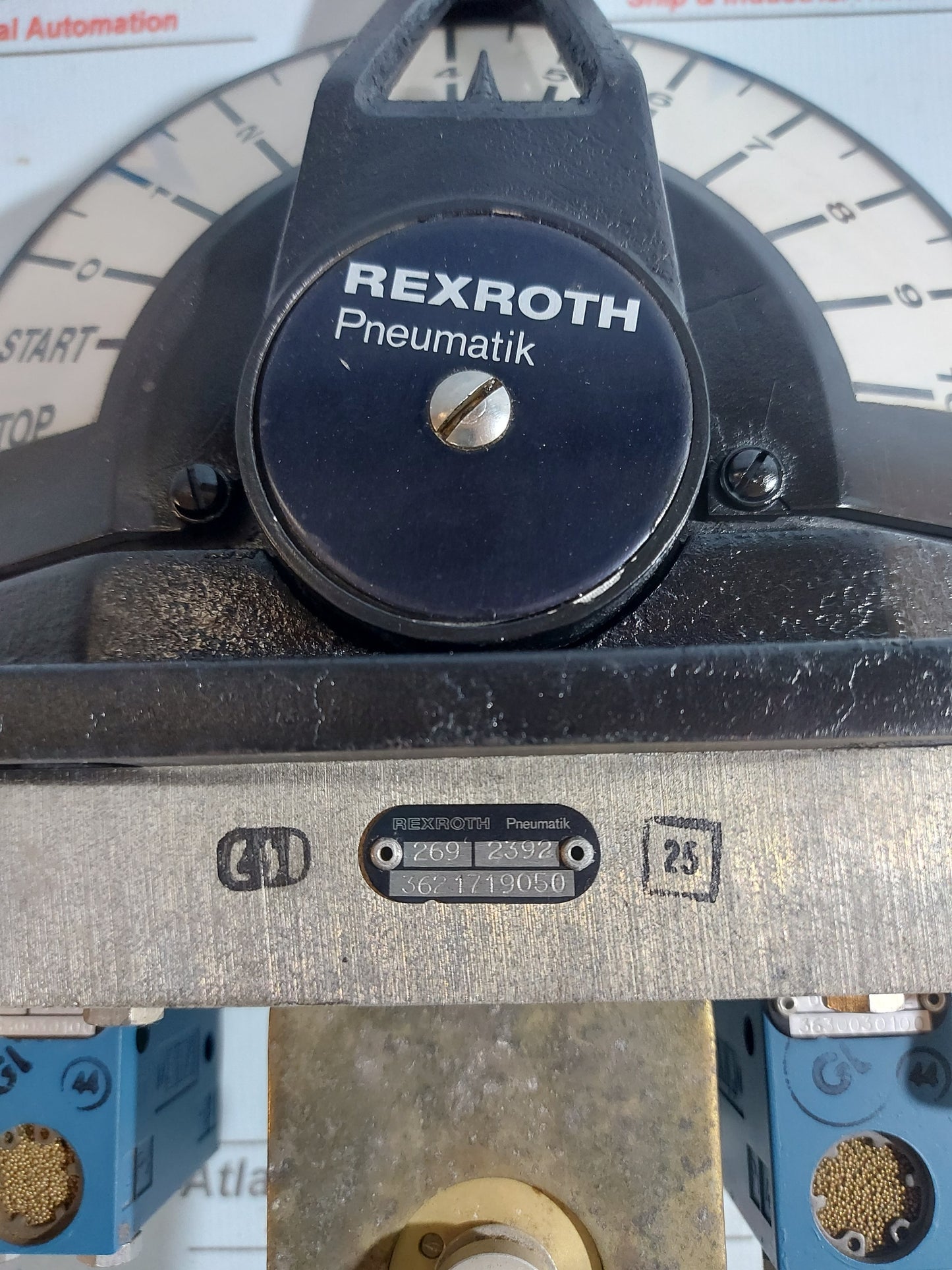 REXROTH PNEUMATIK 3621719050 PNEUMATIC HANDLE LEVER CONTROL