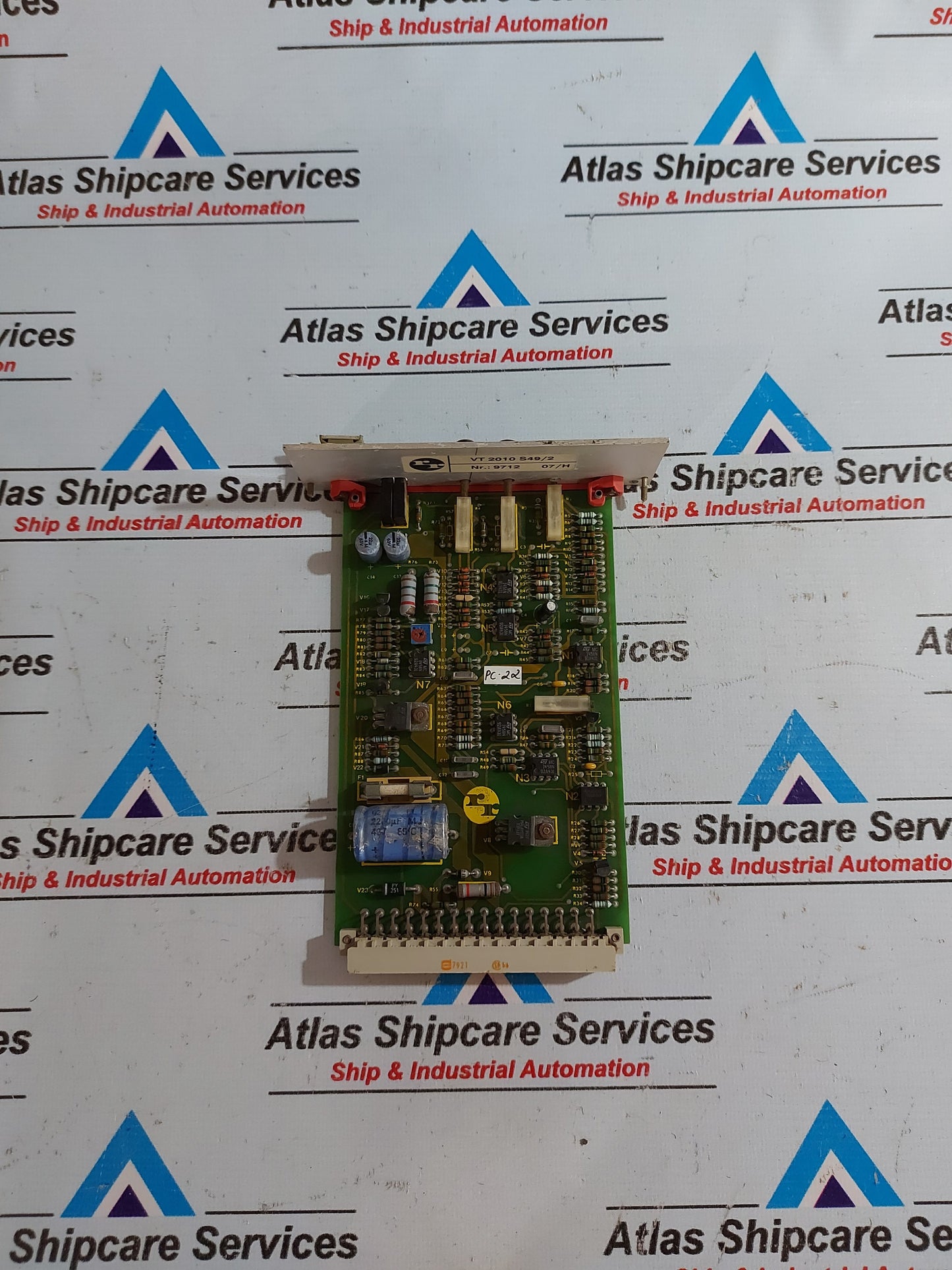 REXROTH VT 2010 S49/2 PROP.AMPLIFIER BOARD MODULE